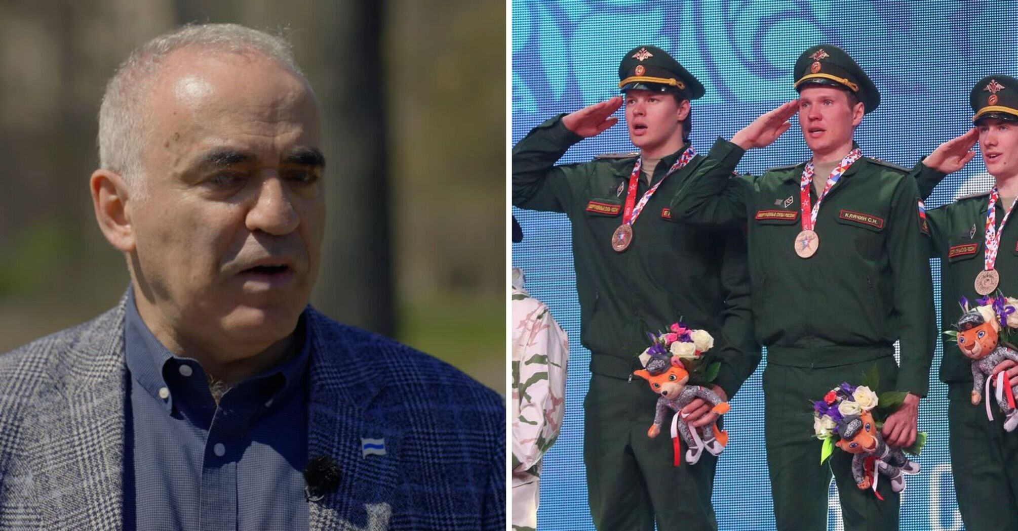 "Not a good example of aggression against Ukraine": Kasparov blasts Russian propaganda, explains difference between Russian and US athletes