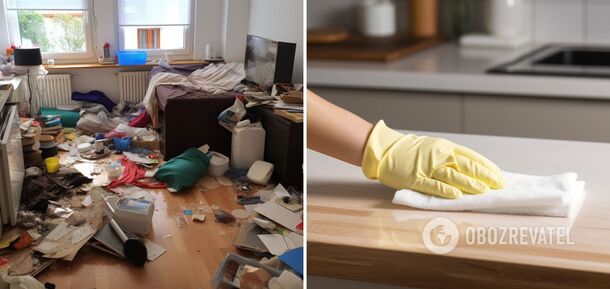 What not to do while cleaning: your home will become even dirtier