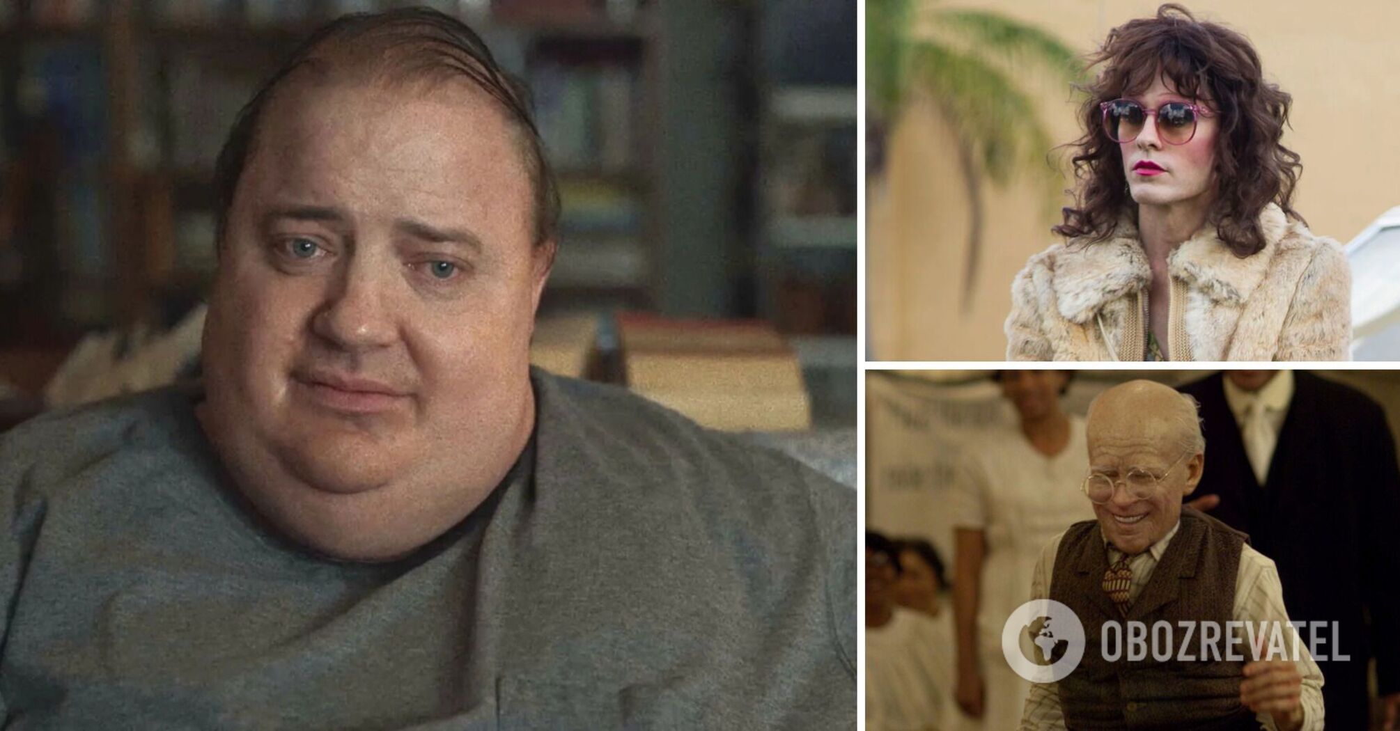 Brendan Fraser wore a 270 kg suit, and Jared Leto agreed to body waxing: actors who dramatically changed their appearance for a movie role