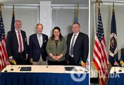 Państwowa Agencja Kosmiczna Ukrainy podpisała umowę o współpracy z NASA. Zdjęcie