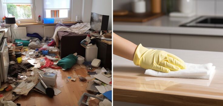 What not to do while cleaning: your home will become even dirtier