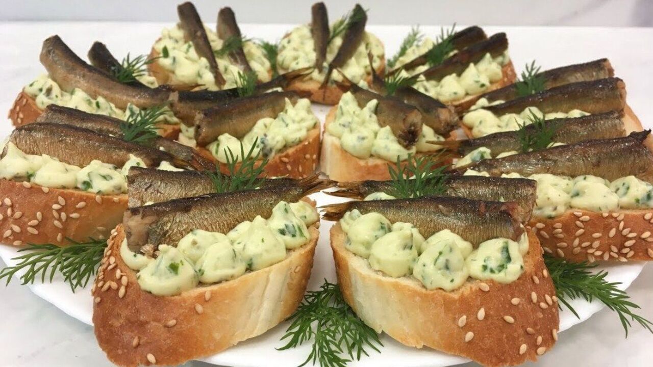 Sprats Sandwiches