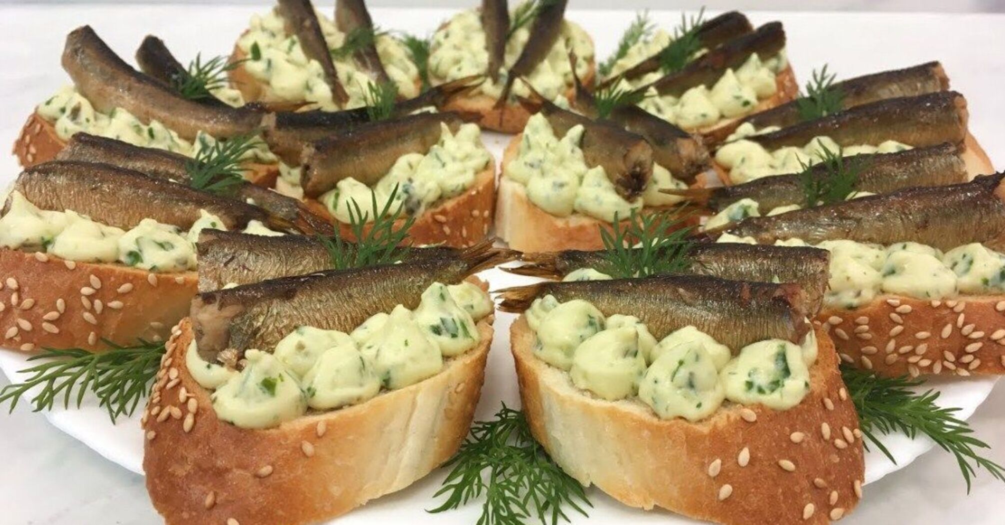 Sprats Sandwiches