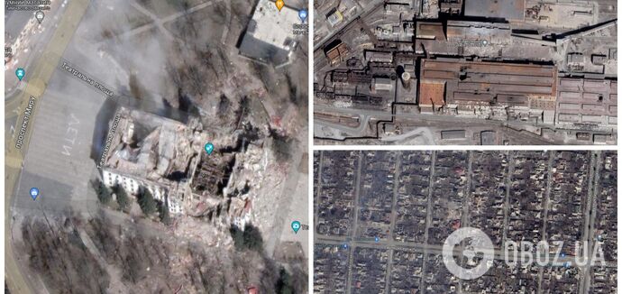 Google updates satellite imagery of Mariupol to show scale of destruction and new mass graves