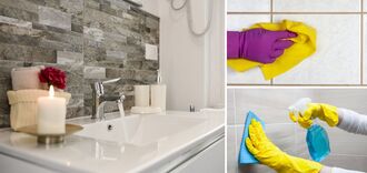Jak szybko pozbyć się osadu z mydła i kamienia w łazience: prosty sposób