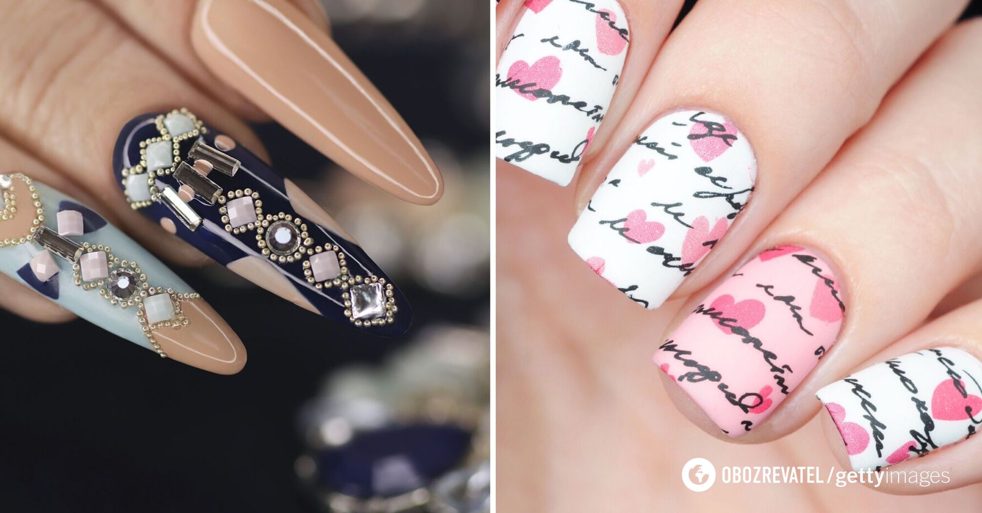They look cheap and inappropriate! Six manicure designs to forget about in 2023. Photo.