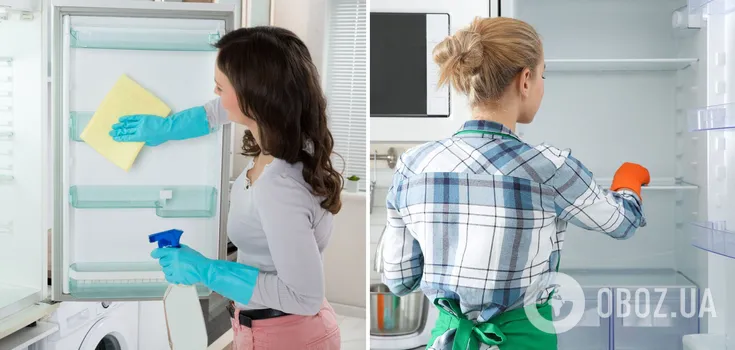 Not with soda: the best way to clean the fridge after defrosting