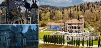 Romanian Castle Cantacuzino, where they filmed the TV series "Wednesday", you can visit for 270 hryvnias: where it is and how to get there