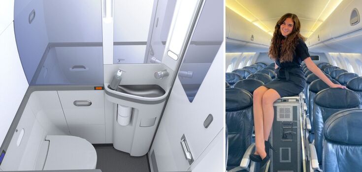 Never use toilet paper on an airplane: flight attendant explains the reason