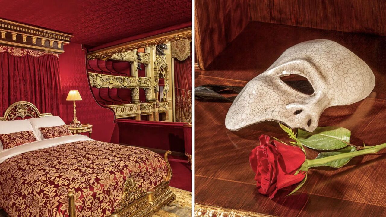 The Paris Opera House will be turned into a huge bedroom for one night: guests are offered a ballet, tours and a visit to the Phantom's house. Photo