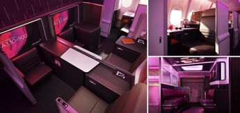 Samoloty Virgin Atlantic mają teraz "apartamenty": jak wyglądają miejsca w klasie biznes plus. Zdjęcie