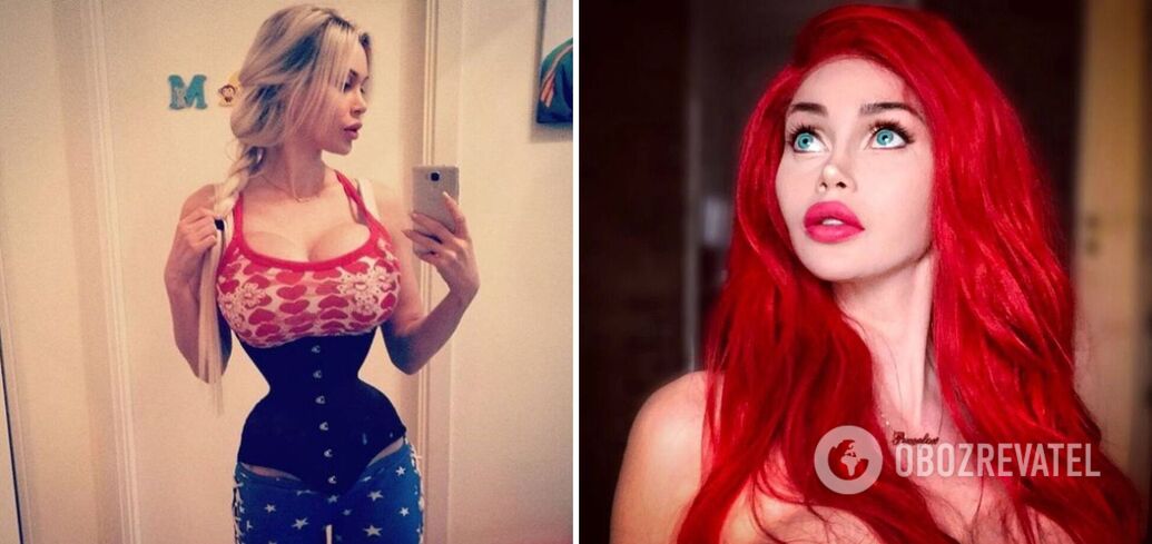 Usunęła sześć żeber w imię 36-centymetrowej talii: jak wygląda dziewczyna Barbie, którą prawie zabiła operacja plastyczna. Zdjęcia przed i po operacji