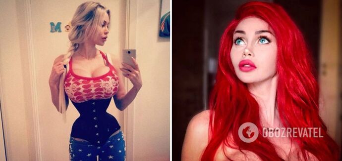 Usunęła sześć żeber w imię 36-centymetrowej talii: jak wygląda dziewczyna Barbie, którą prawie zabiła operacja plastyczna. Zdjęcia przed i po operacji