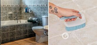 How to clean joints between tiles in the bathroom: the quick way for a perfect shine