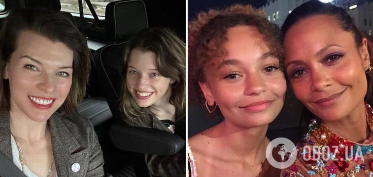 6 star mothers and daughters who are incredibly similar. Photo.
