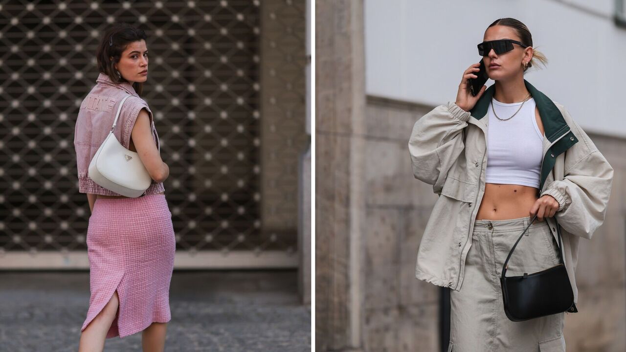 Low-slung skirts burst into fashion in spring 2023: 3 best ideas what to wear with. Photo. 