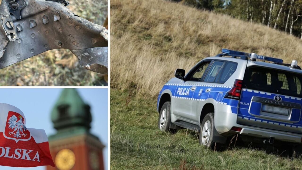 Wreckage of an object that looks like an air-to-ground missile found in Poland: it has inscriptions in Russian - media