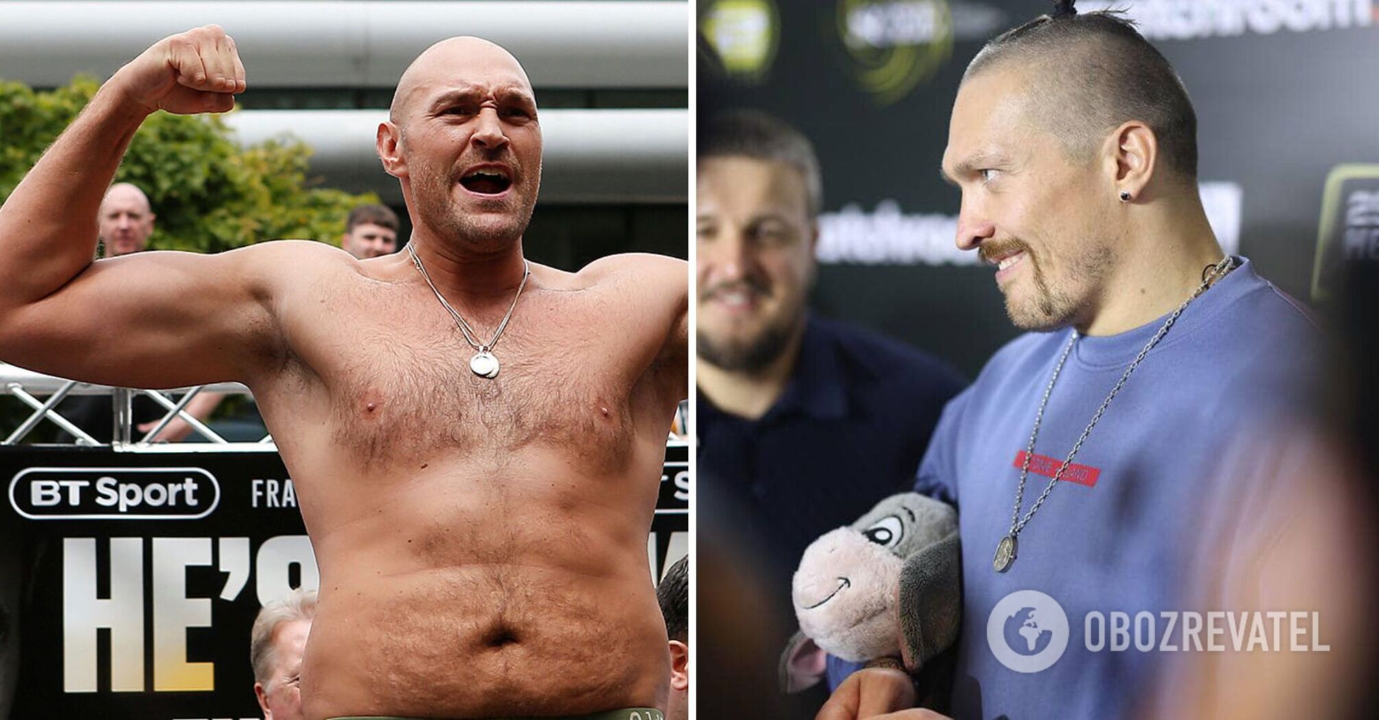 "Not some small one": Fury issues warning about Usyk