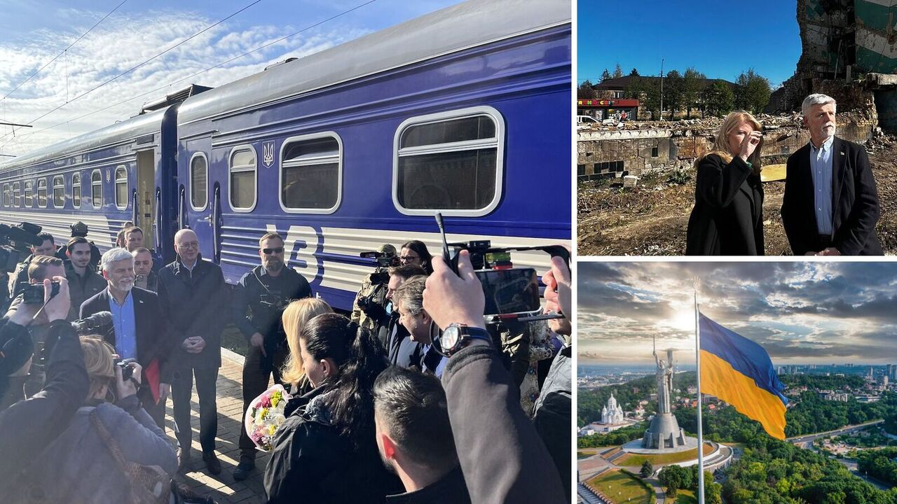 "Ukrainians are paying the highest price": Presidents of Slovakia and the Czech Republic visit Borodyanka in the Kyiv region and express support for Ukraine