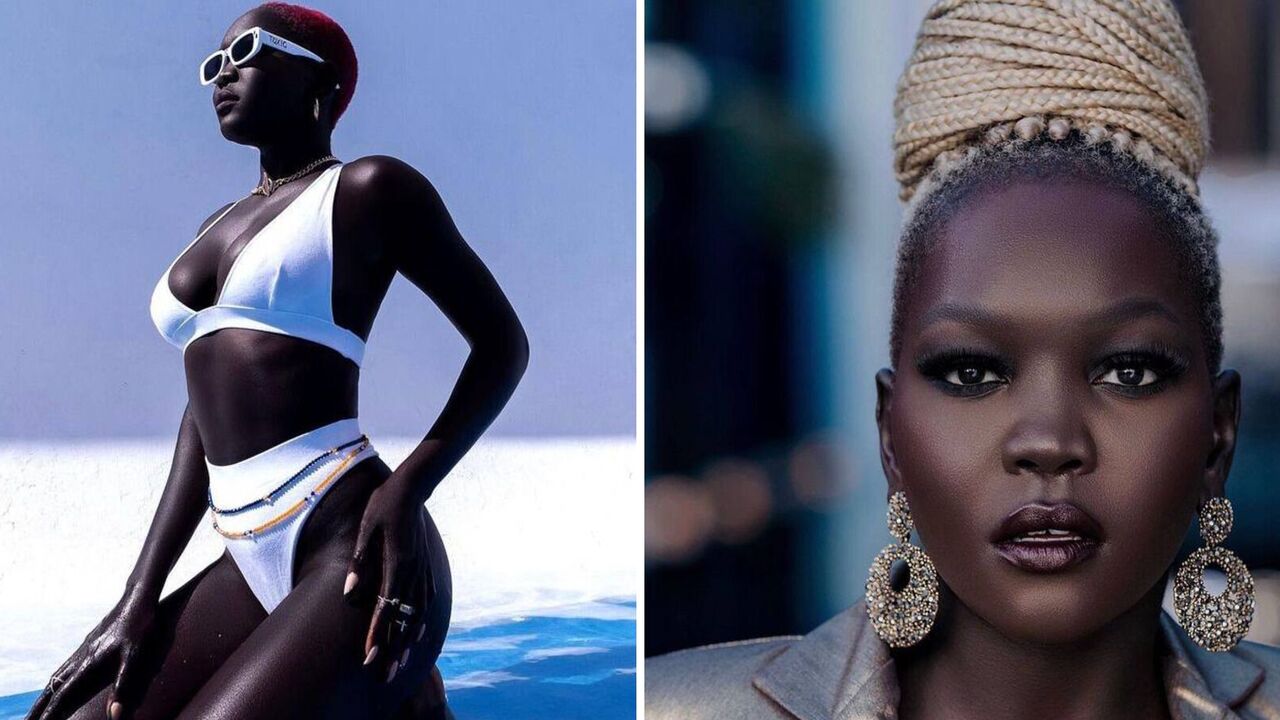 "Queen of the Night: what the world's darkest model looks like and why she thought about suicide. Photo.