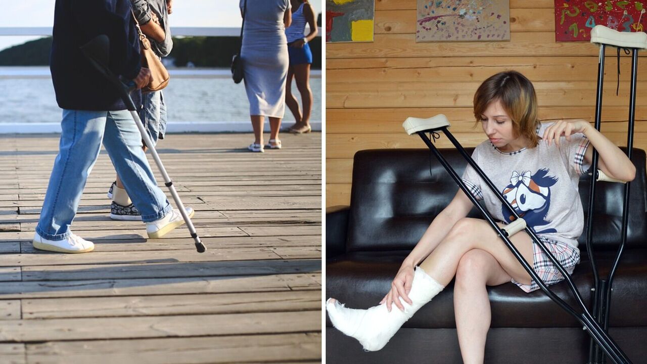 Doctors gave advice on how to reduce the risk of falls and injuries