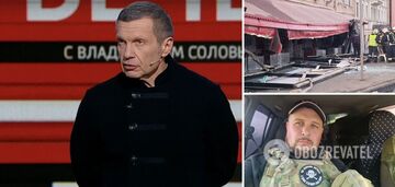 "Banderite demons": propagandist Solovyov found "guilty" of liquidating Tatarsky and dreams of destroying Ukraine. Video.
