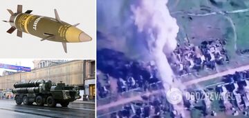 Zaluzhnyi showed the results of Ukrainian artillery's work with Excalibur shells on enemy S-300. Video.
