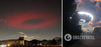 Giant red UFO was photographed over Italy: what it really was