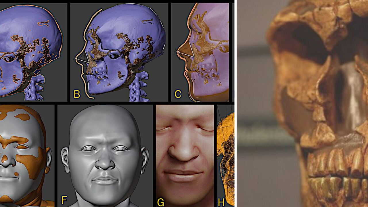 Scientists show the face of one of the oldest Homo sapiens, who lived 30 thousand years ago