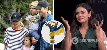 Mila Kunis burst into tears as she recalled how her 8-year-old daughter was interested in the war in Ukraine. Viral video
