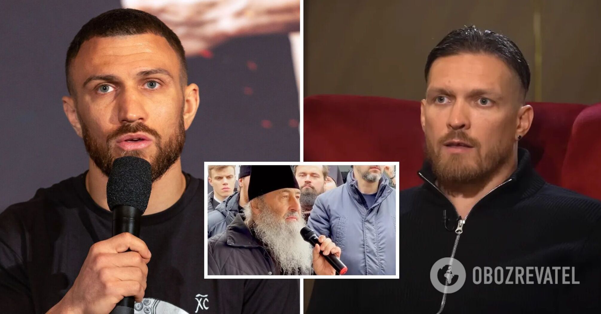 For the first time, Usyk showed his true attitude towards Lomachenko, who defends Onufriy and the UOC-MP. Photo fact