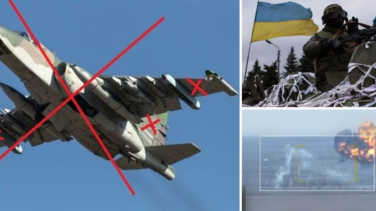 Su-25 destroyed