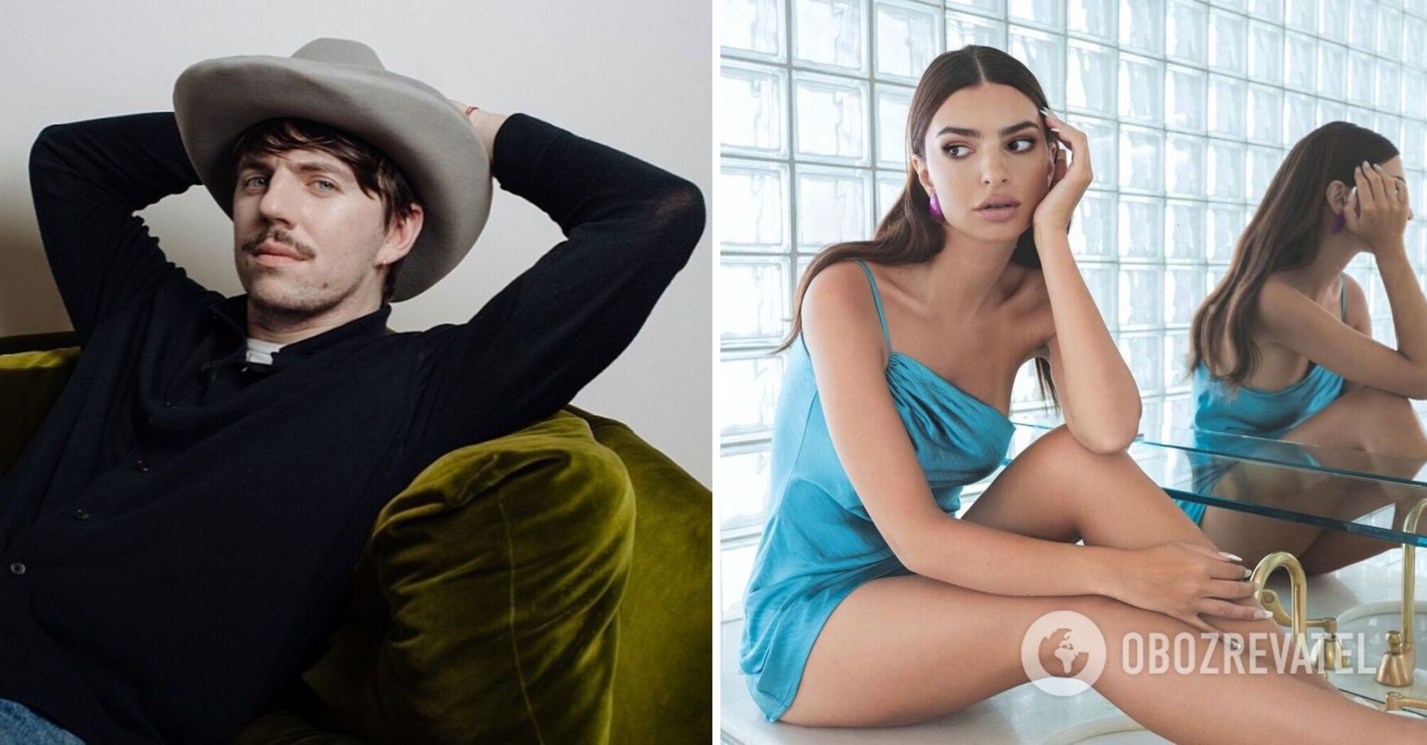 The famous model Emily Ratajkowski appeared in public wearing a hat from a Ukrainian designer. Photo.