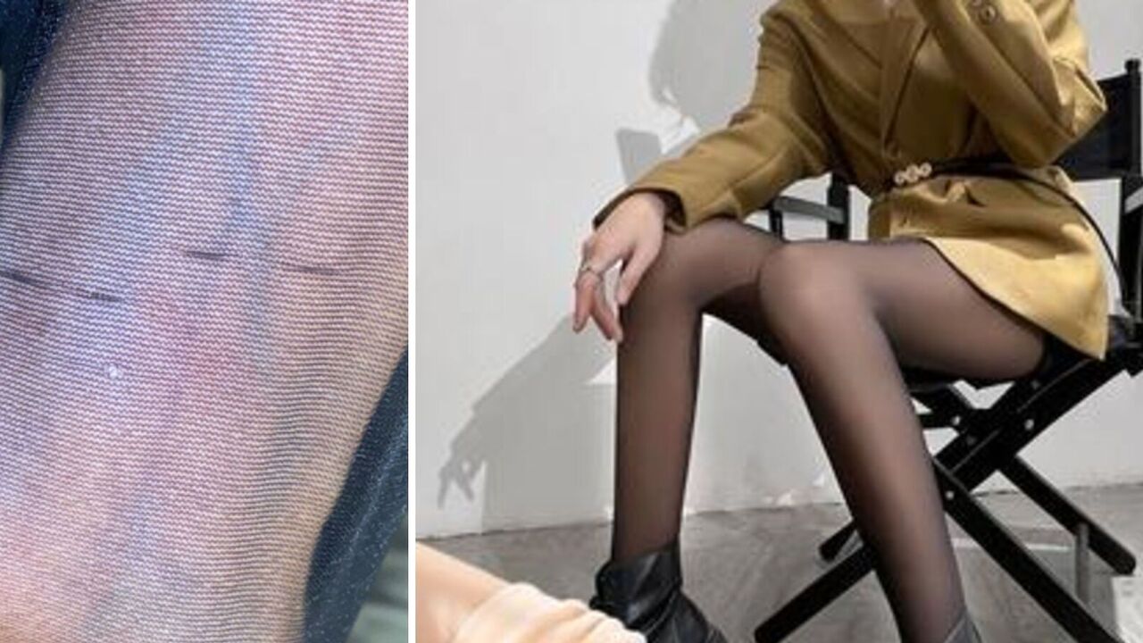 How to get rid of a puff on tights in a minute: a fashionable life hack