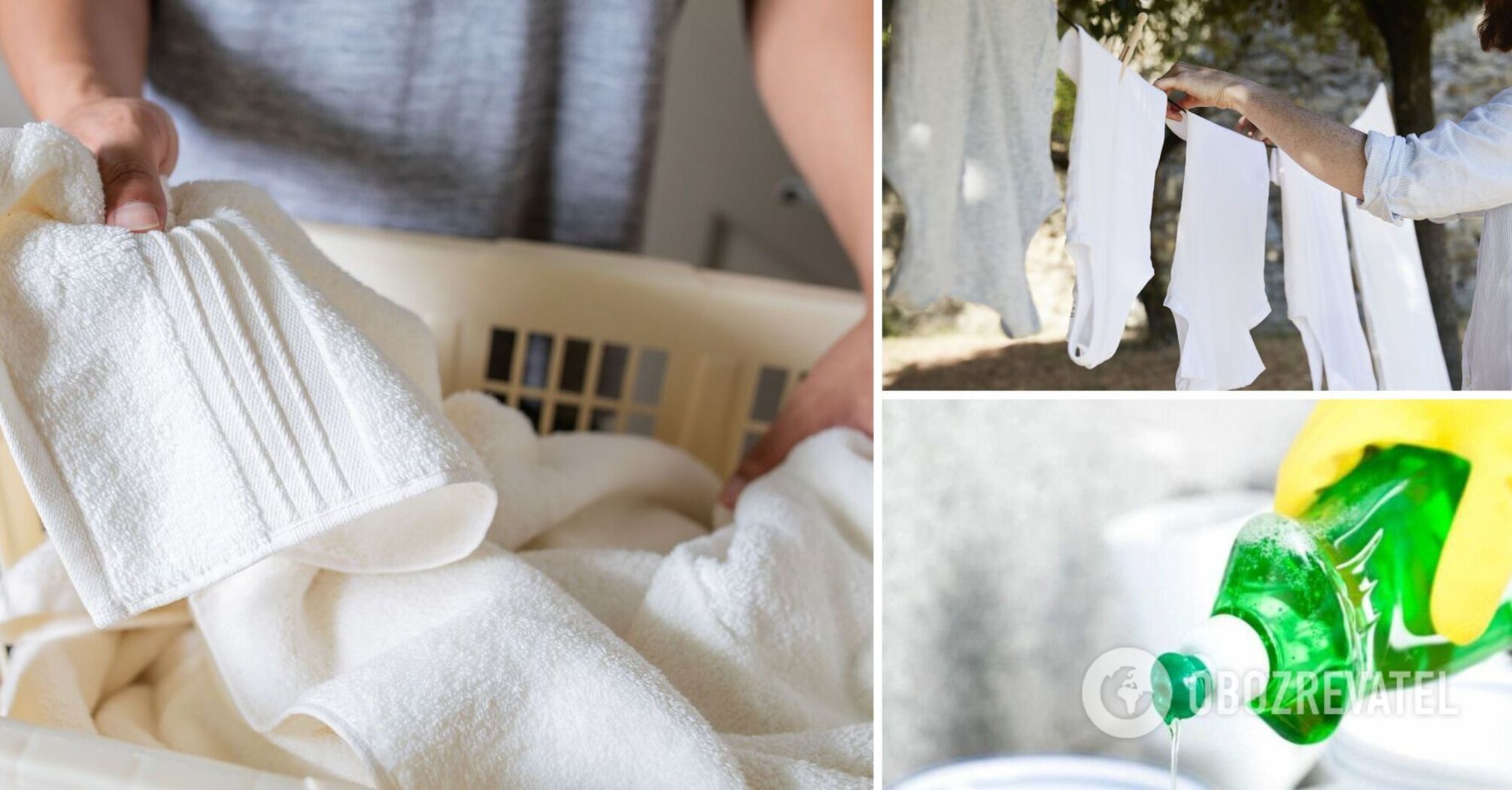 How to get rid of stains and whiten clothes: you only need one atypical product