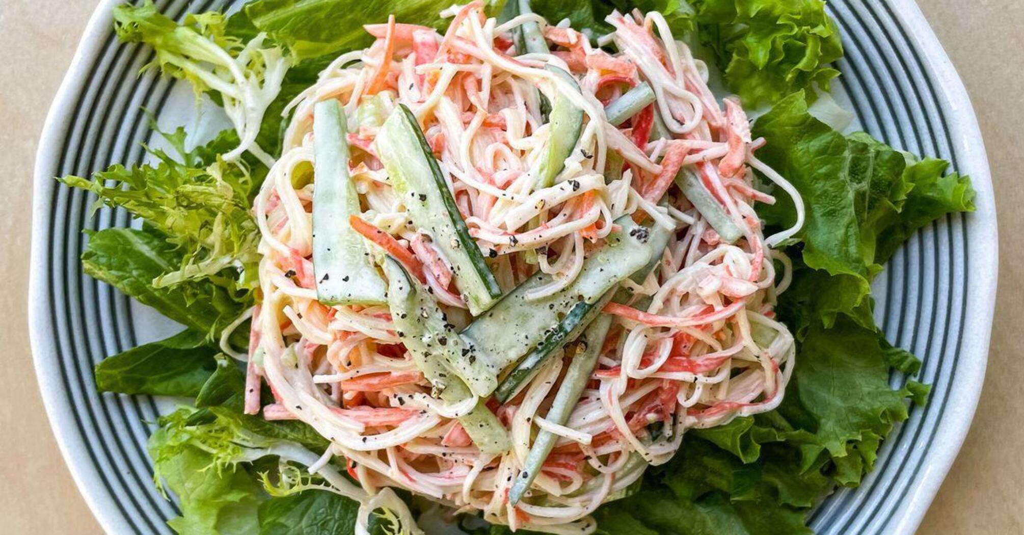 Nourishing "Crab coat" Salad: What Extraordinary Ingredient to Add