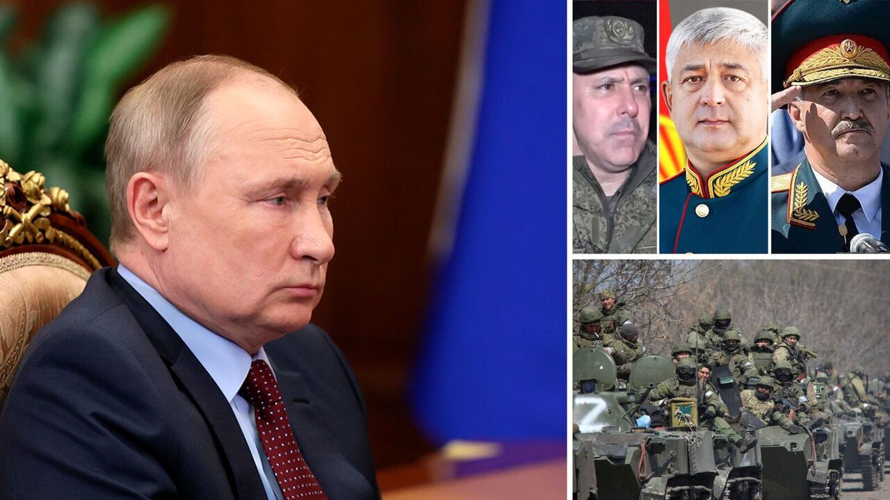 "Everything is going according to plan": since the beginning of the full-scale war, Putin has changed commanders in Ukraine 17 times