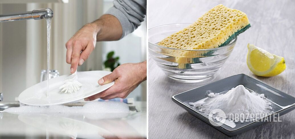 How to wash greasy dishes if there is no hot water: 3 natural remedies