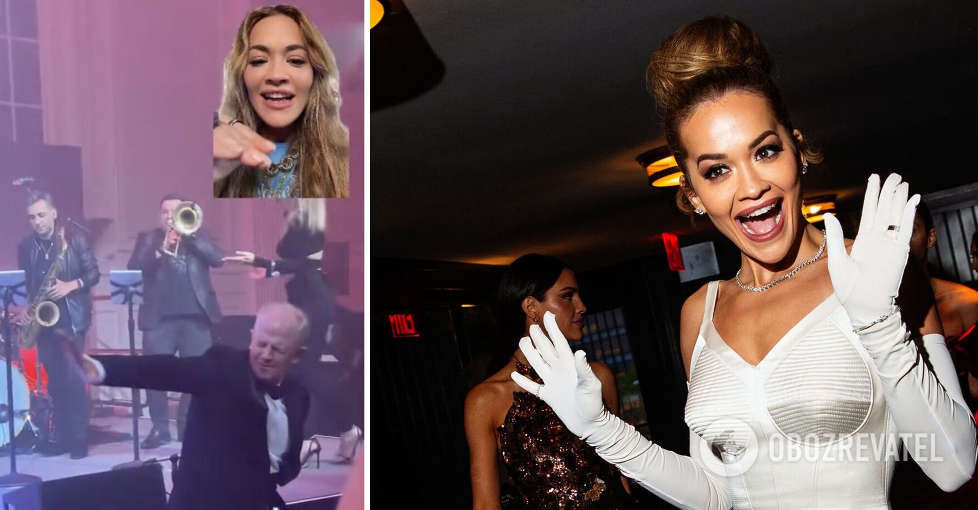 British Consul danced during Rita Ora's performance and impressed the singer: I need him at every show