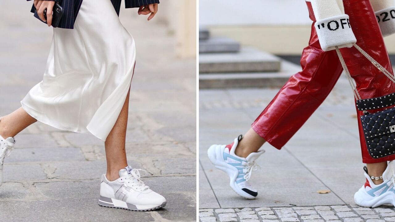 Stylish look in 5 minutes: what sneakers are in fashion in spring 2023 and what to wear with them to look luxurious. Photo.