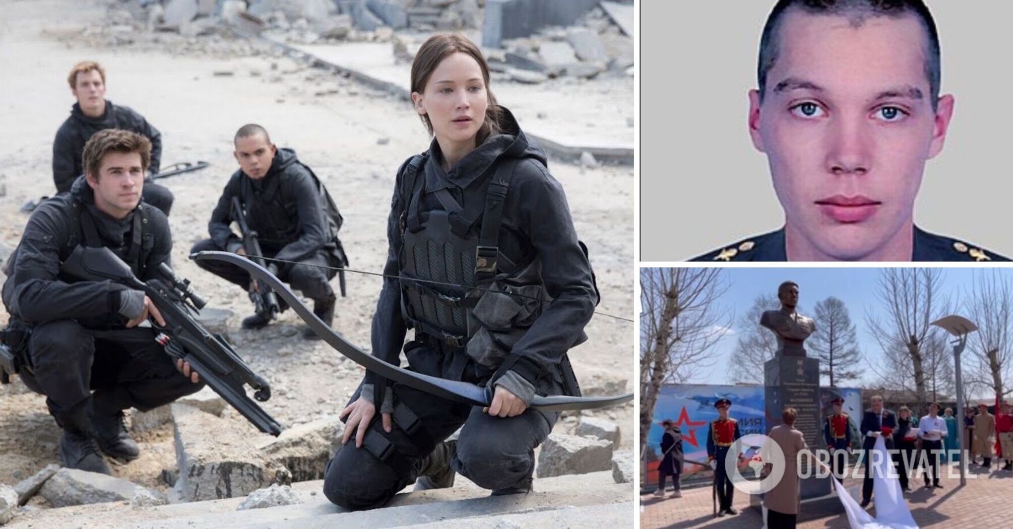 In Buryatia, a monument to the liquidated occupant in Ukraine was unveiled to music from "The Hunger Games". Video