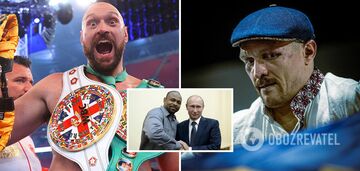 'Jeden krok w dół': legenda boksu, która sprzedała się do Rosji ocenia szanse Usika w walce z Furym