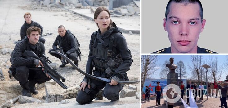W Buriacji odsłonięto pomnik okupanta zlikwidowanego na Ukrainie do muzyki z "Igrzysk śmierci" (The Hunger Games). Wideo
