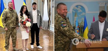 While the Russians were spreading fakes about his death: Zaluzhny appeared at the wedding of the Ukrainians and congratulated them on their celebration. Photo