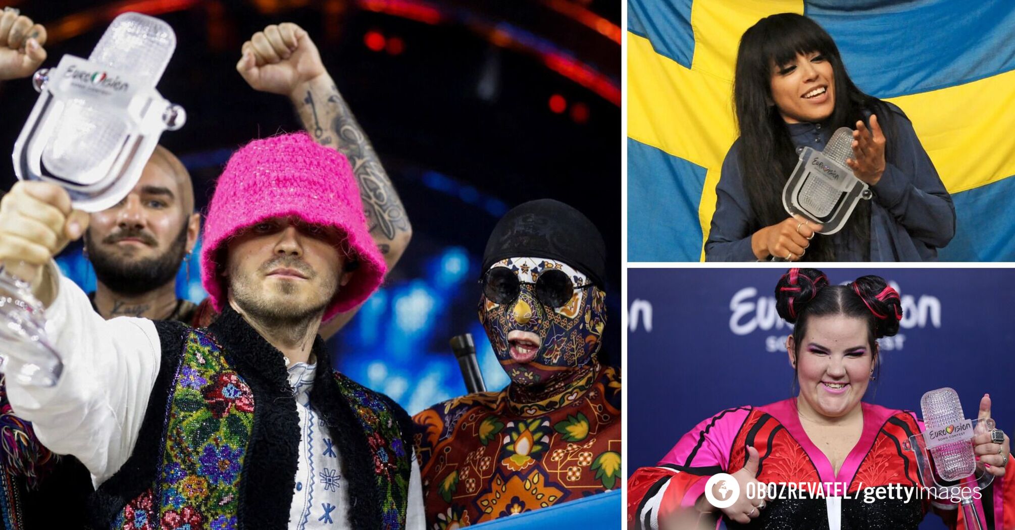 Ukraina na liście: które kraje najczęściej wygrywały na Konkursie Piosenki Eurowizji. Wideo