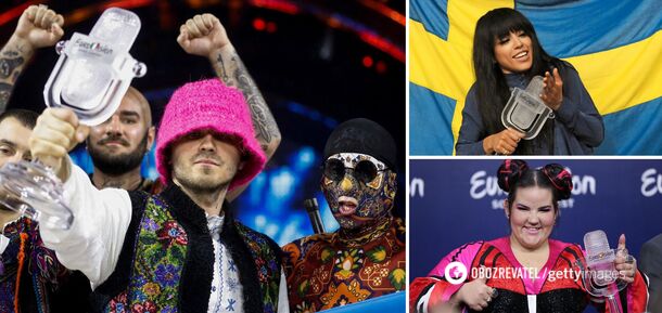 Ukraina na liście: które kraje najczęściej wygrywały na Konkursie Piosenki Eurowizji. Wideo