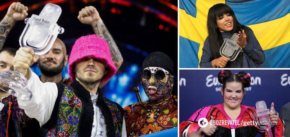 Ukraina na liście: które kraje najczęściej wygrywały na Konkursie Piosenki Eurowizji. Wideo