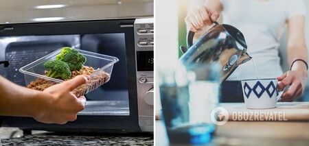 Why you should put glasses of water and salt in the microwave: housewives' tricks