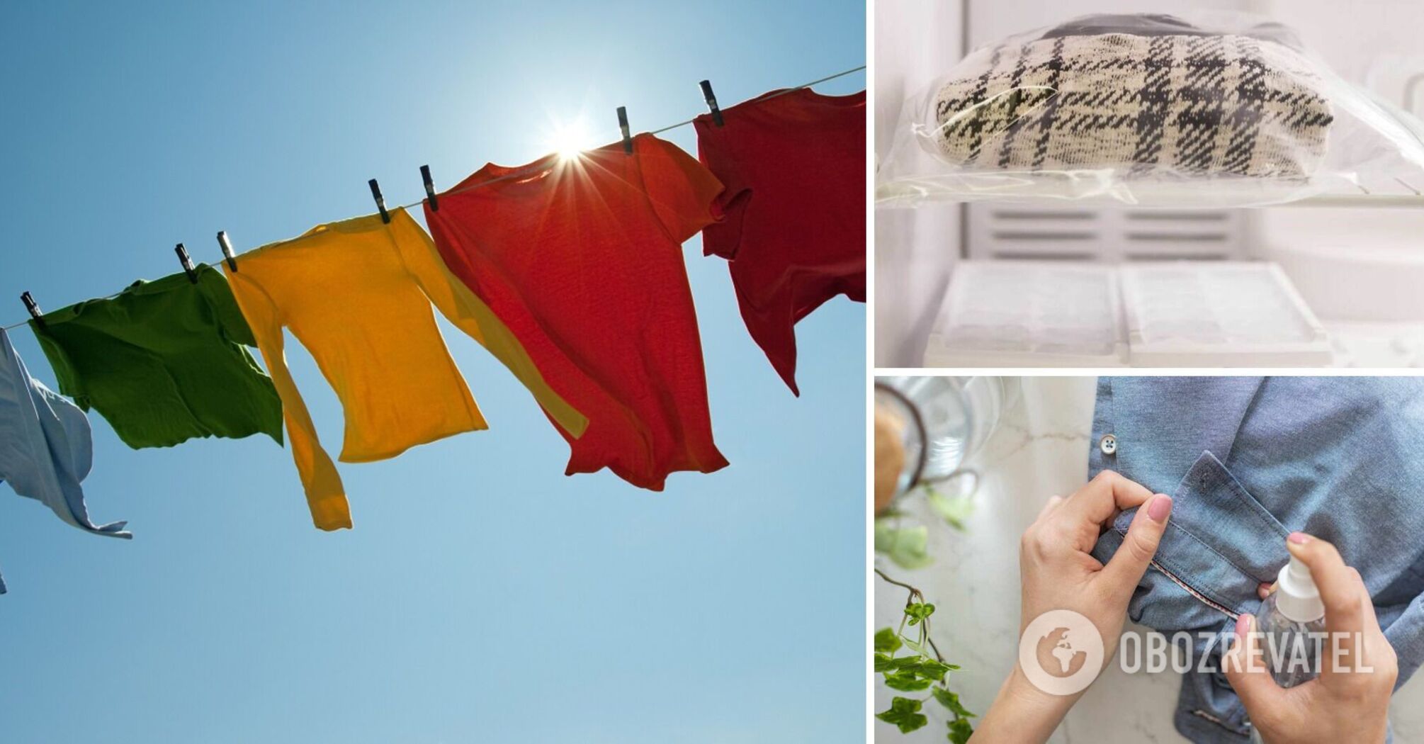 How to refresh clothes without washing: simple and quick ways