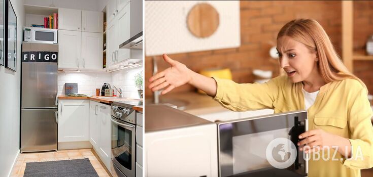 Why you shouldn't put the microwave on the fridge